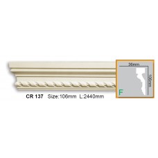 Гибкий молдинг из полиутерана CR 137 (2.44м) Flexi*